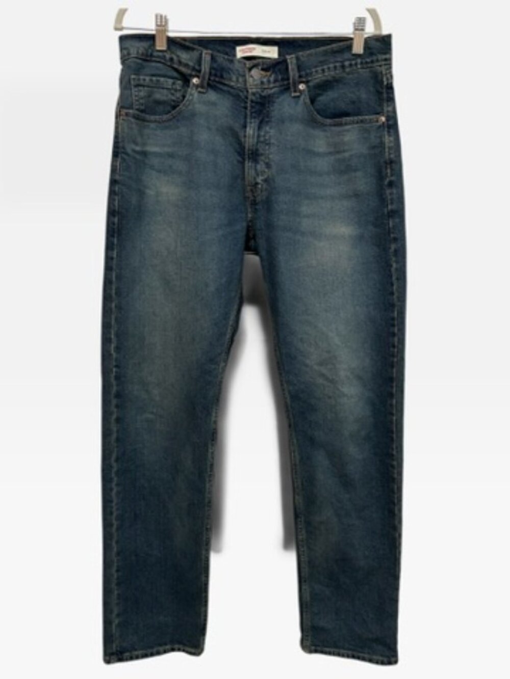 Signature by Levi Strauss Men 32x32 Regular Fit Straight Dark Wash Jeans
